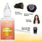 Lace Wig Installation Set with Melting Spray Adhesive Wax and Remover