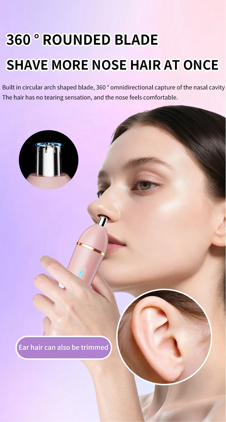 3-in-1 Waterproof Electric Hair Trimmer for Women