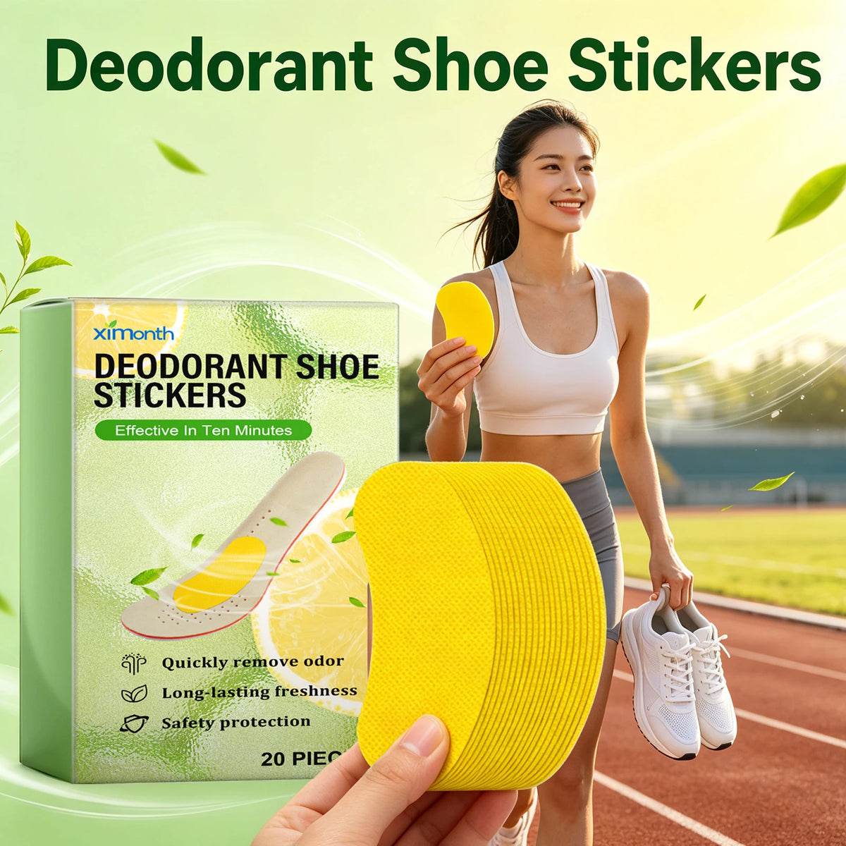 Deodorizing Shoe Patches for Odor Removal and Freshness