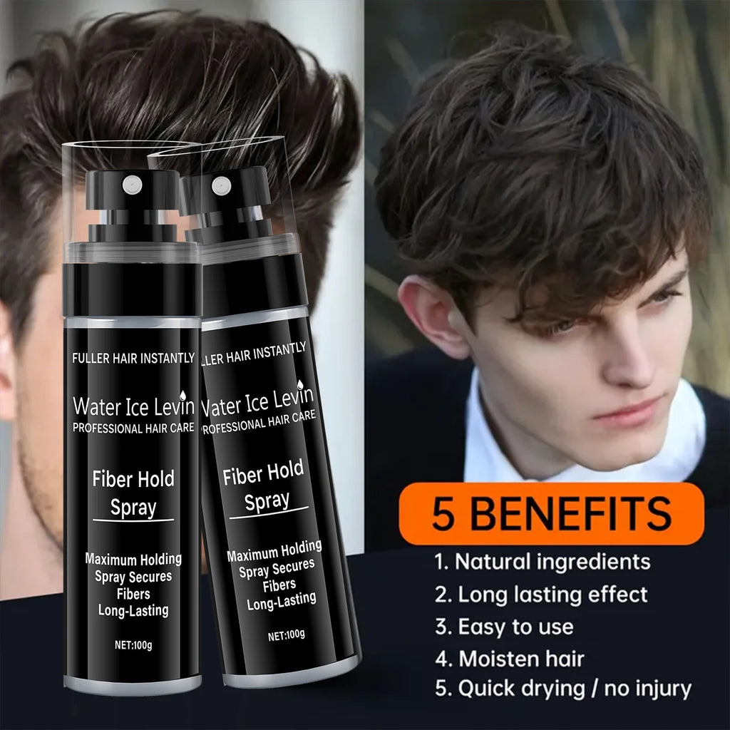 Hair Fiber Spray 100ml Natural Volumizing Texture and Holding Mist