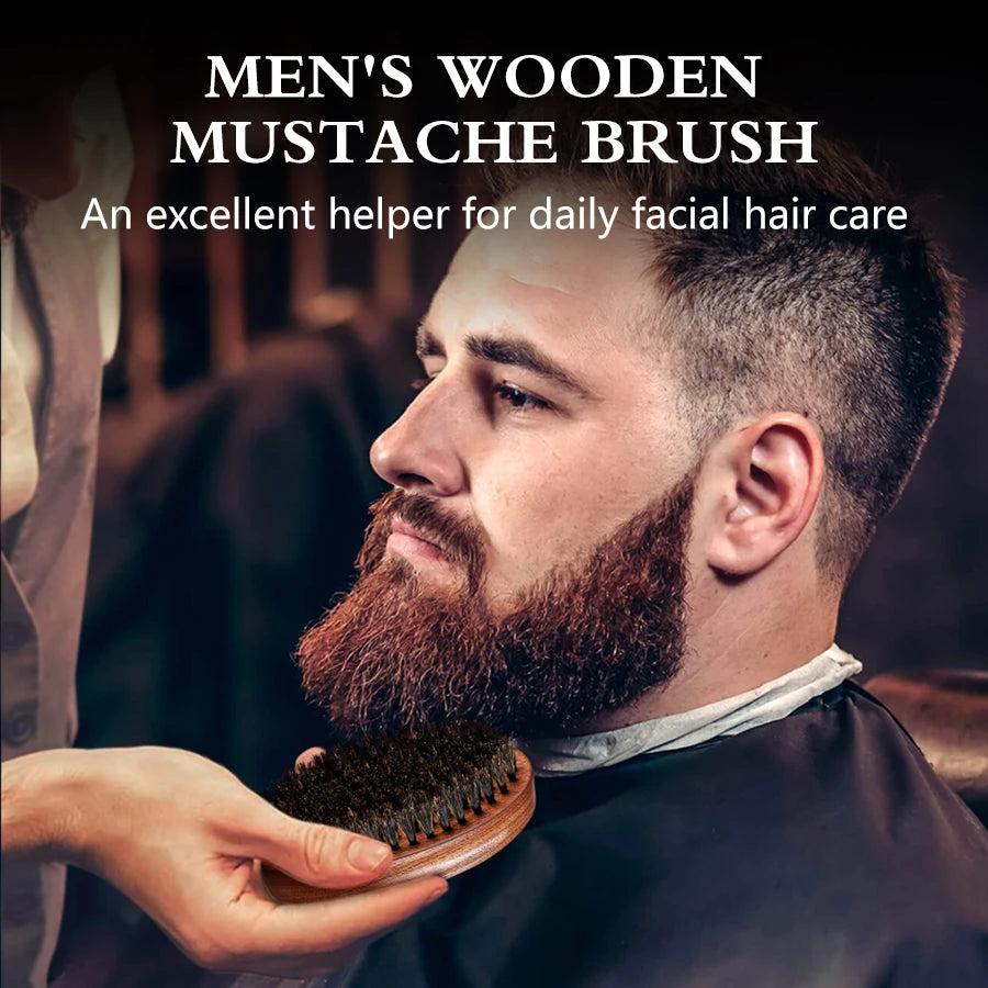 LOCKMIO Beard Care Kit Men Grooming Set Oil Balm and Styling Tools