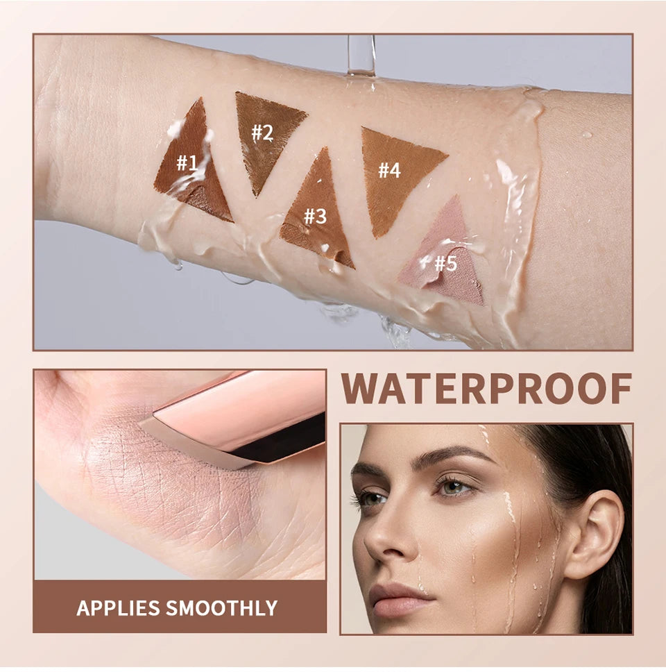 Cream Bronzer Stick for Seamless Face Contouring - 12