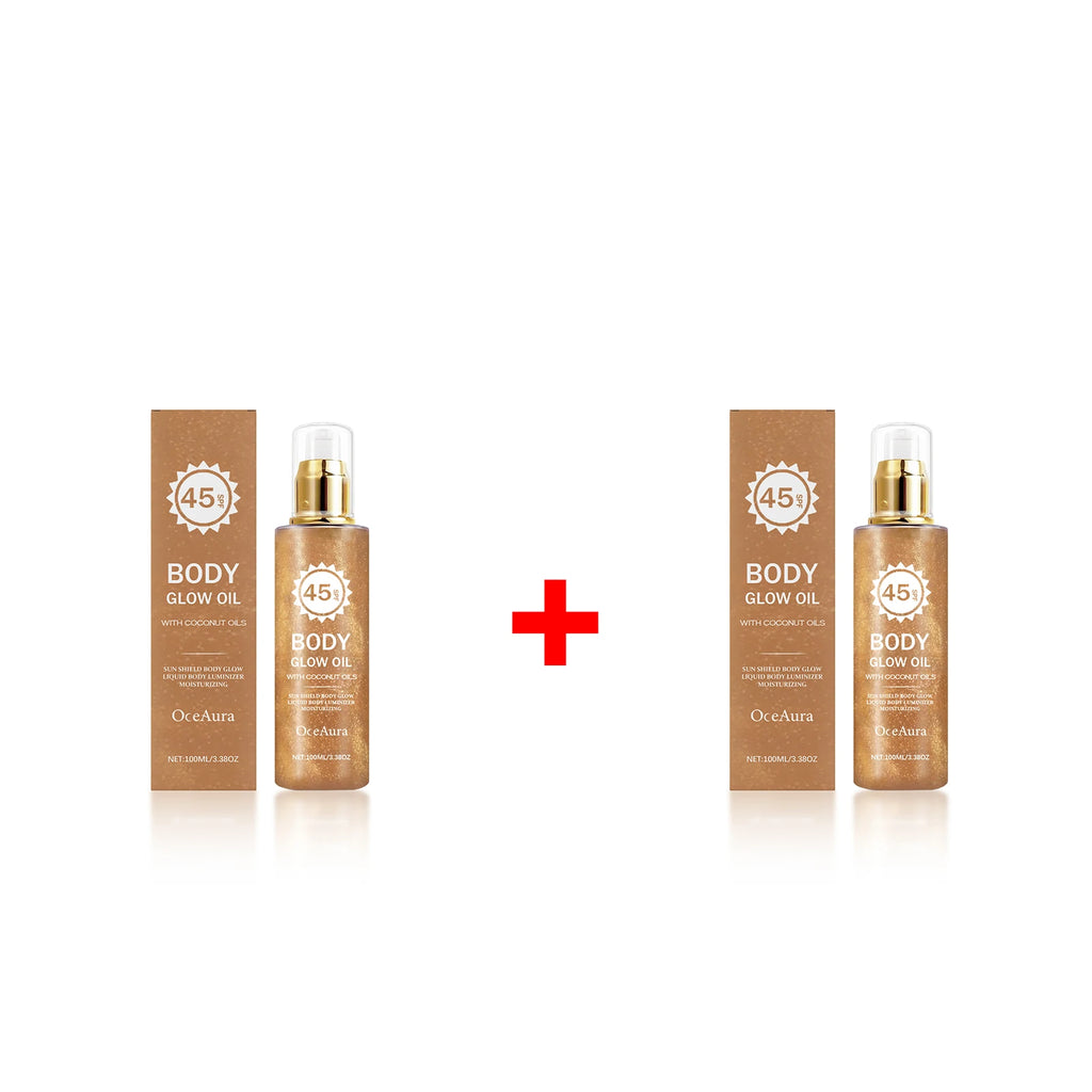SPF 45 Coconut Glowing Body Oil Sun Protection