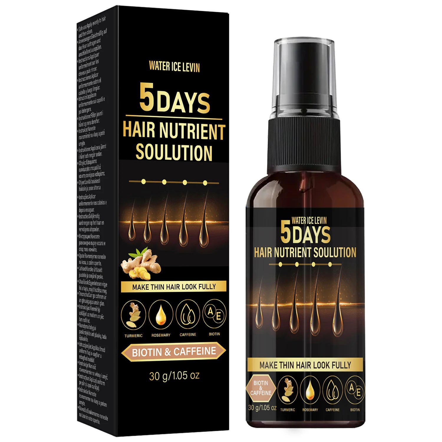 Biotin and Caffeine Hair Care Nutrient Oil 30g