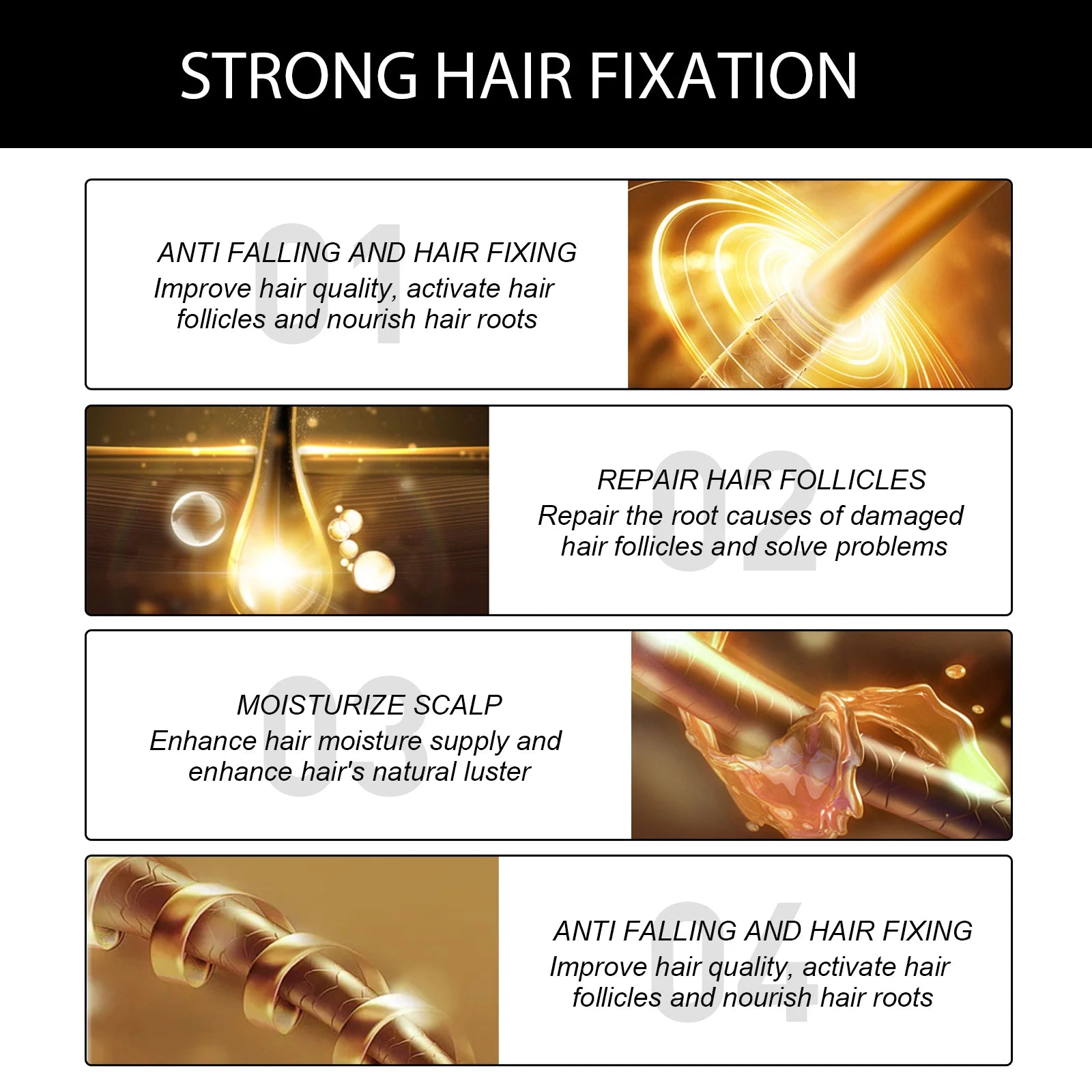 Biotin and Rosemary Onion Extract Hair Shampoo and Conditioner Set