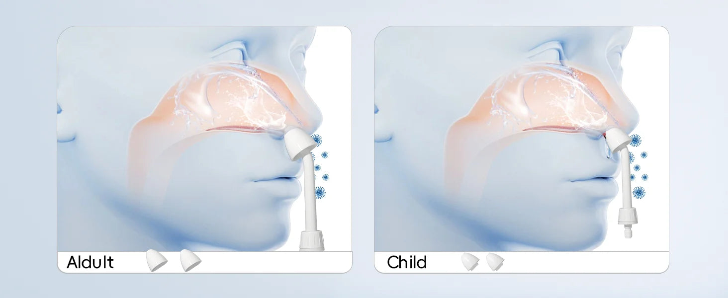 Portable Oral Irrigator and Electric Scalp Massager Set - 20