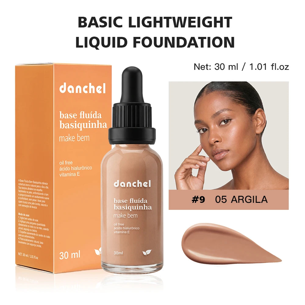 Matte Liquid Foundation for Pore Minimizing and Oil Control
