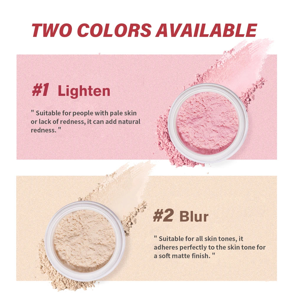 Matte Finishing Loose Setting Powder for Oil Control - 3