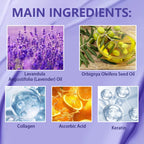 Purple Hair Mask Keratin Deep Conditioning Treatment for Damaged Hair