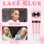 Waterproof Lace Wig Adhesive Glue for Hair Replacement Systems 3 Piece