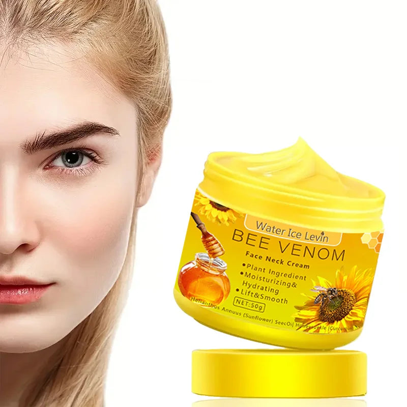 Bee Venom Face and Neck Cream Moisturizing Anti Aging Firming Treatment