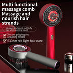 Electric Scalp Massager and Hair Growth Oil Applicator Comb