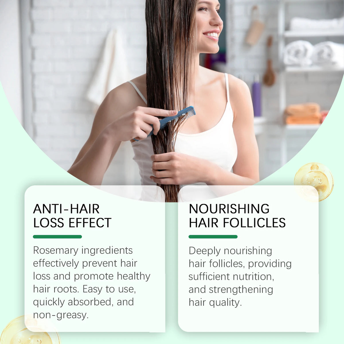 Rosemary Hair Growth Oil for Scalp and Thinning Hair