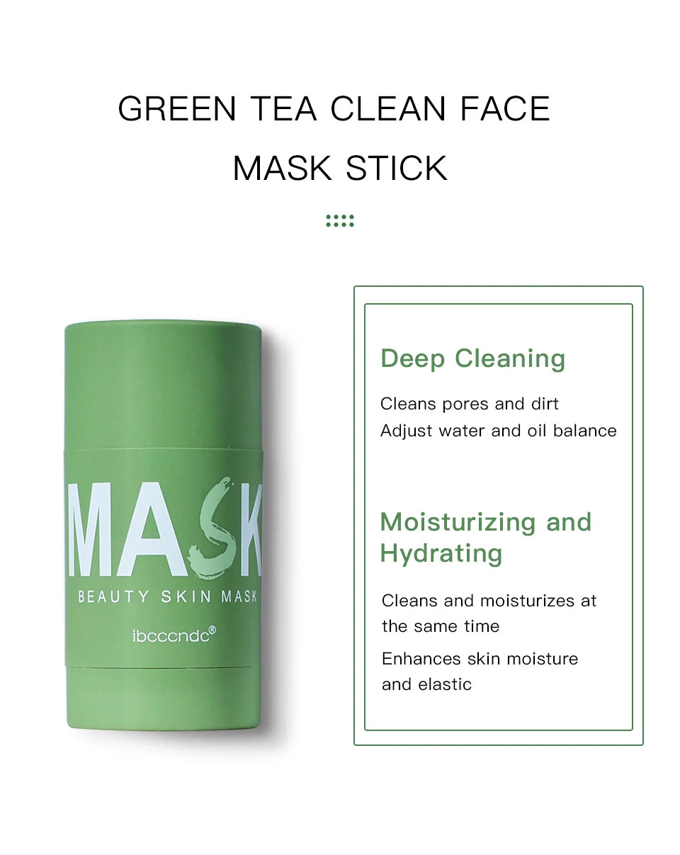 Green Tea Deep Cleansing Face Mask Stick