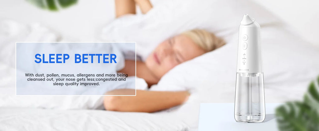 Electric Nasal Irrigation System for Sinus Relief and Allergy Care