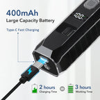 Professional Cordless Hair Trimmer with Digital Display