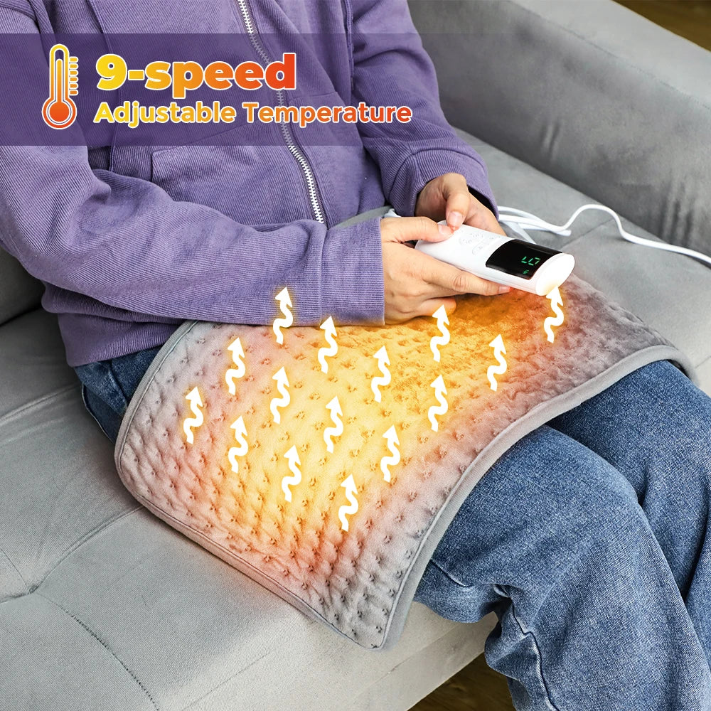 Electric Heating Pad for Body Pain Relief and Winter Warmth