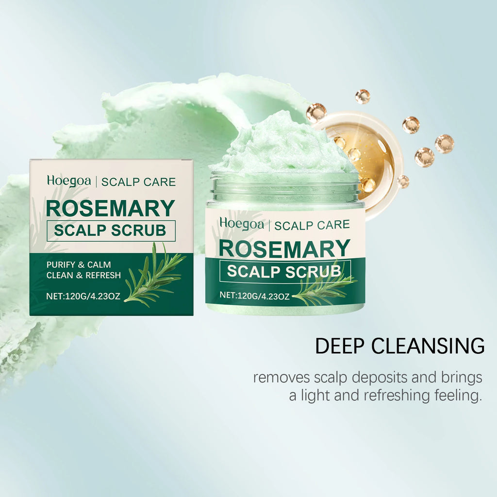 Rosemary Scalp Scrub Exfoliating Hair Treatment 120g