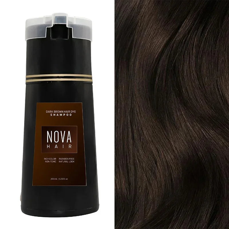 3 in 1 Hair Dyeing Care Shampoo for Men and Women 100 200ml - 20
