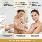 YUITIKUE Rice Raw Pulp Body Lotion Hydrating Skin Care Cream 60g