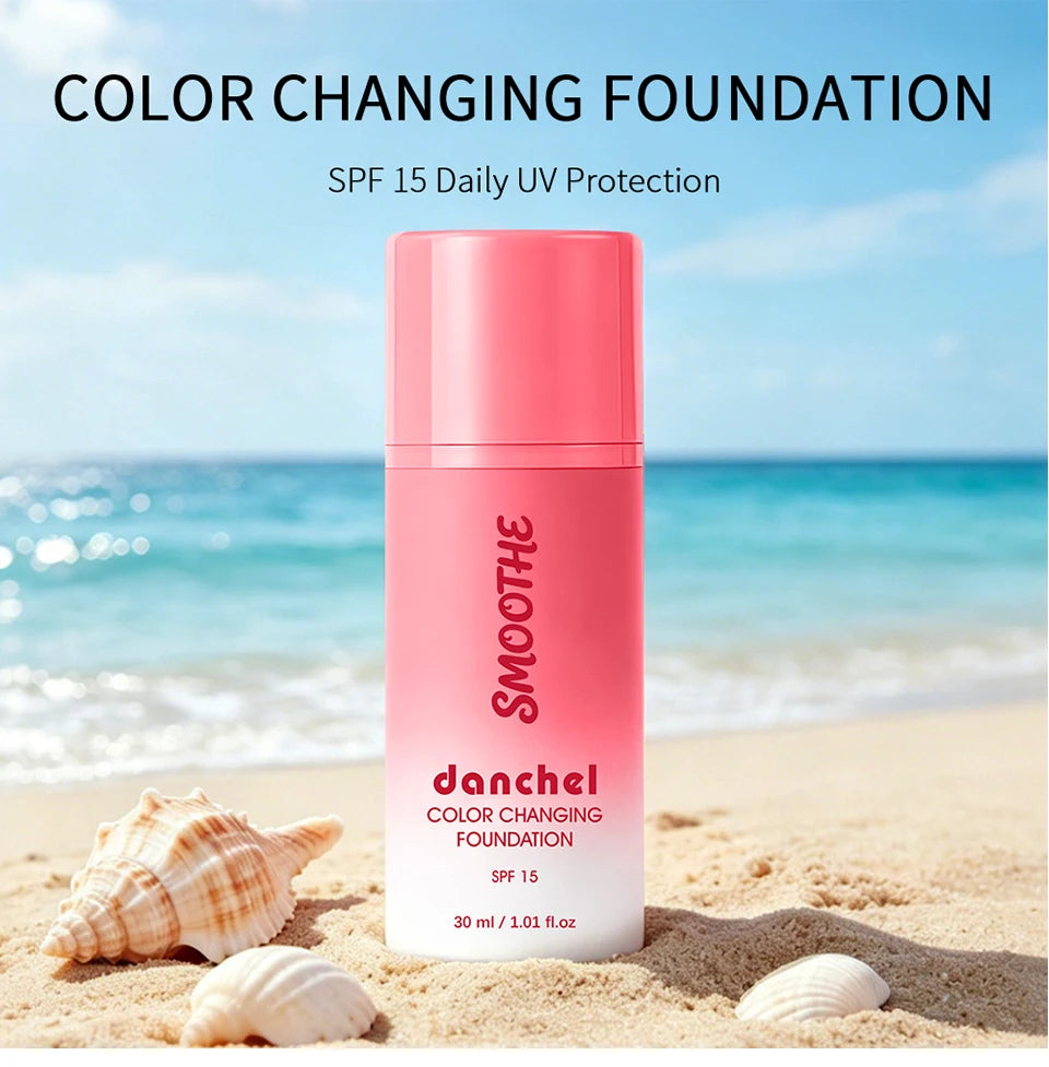 Color Changing Liquid Foundation with SPF 15