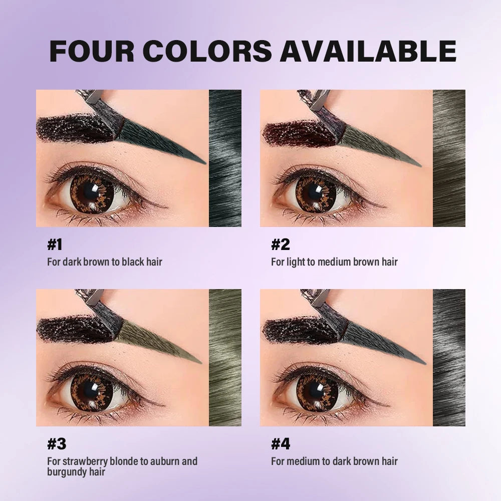Long-Lasting Waterproof Peel-Off Eyebrow Tint Gel