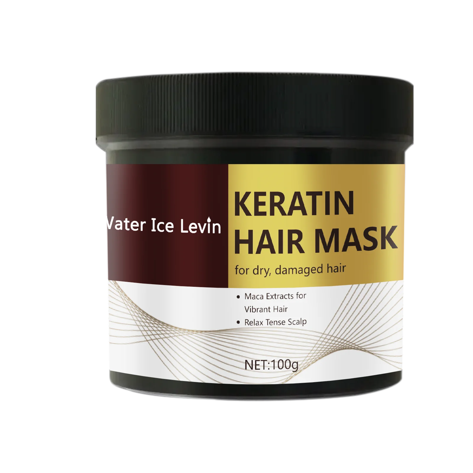 Keratin Hair Mask Deep Repair Conditioner for Dry and Damaged Hair 100g