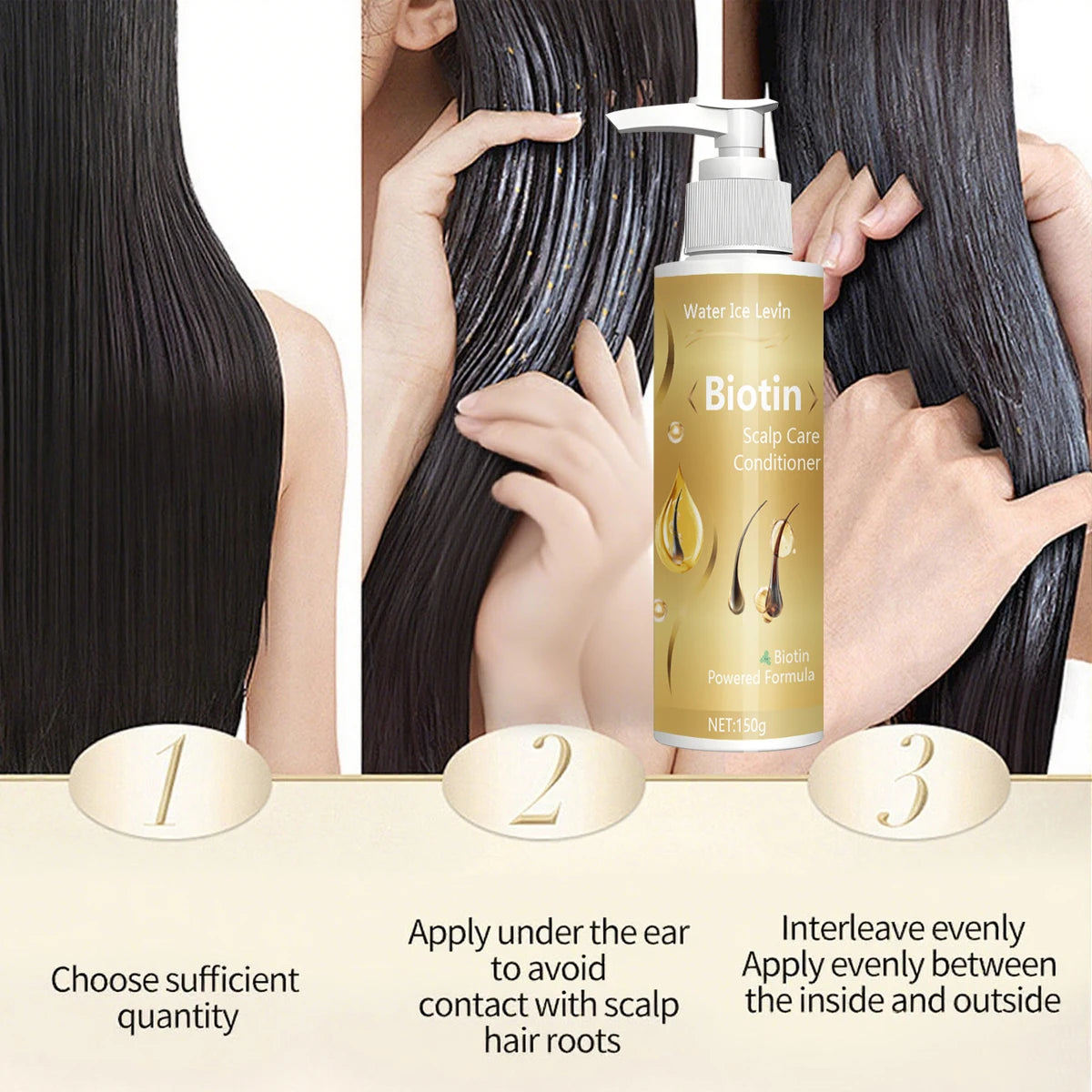 Biotin and Collagen Hair Conditioner with Grape Seed Oil 150g