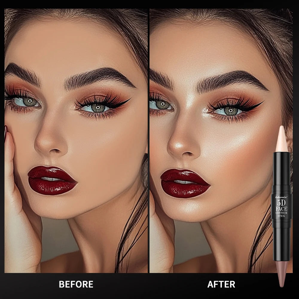 Dual-Ended Cream Contour and Highlighter Stick