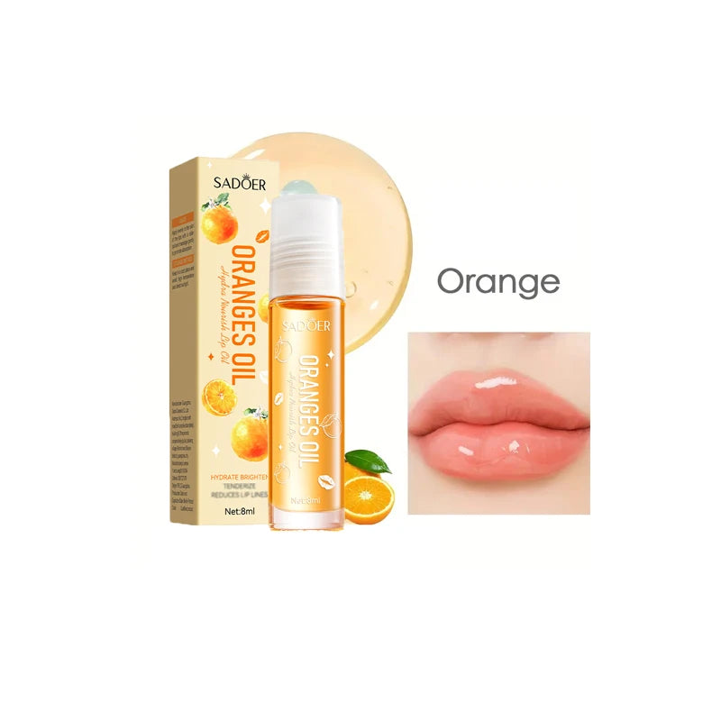 Sadoer Fruit Essence Lip Oil Moisturizing Lip Gloss Hydrating Care - 18