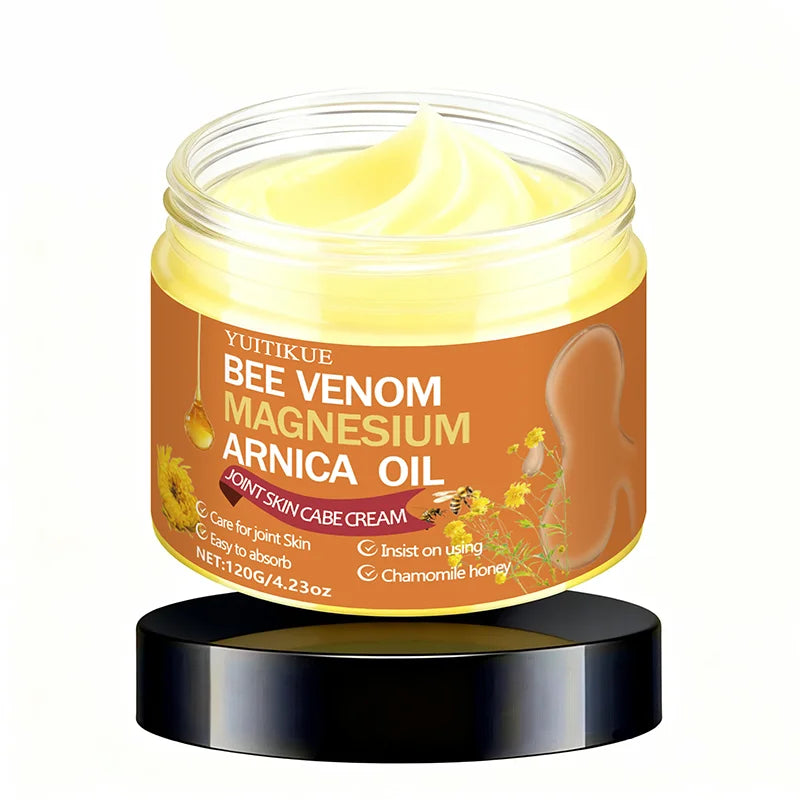 YUITIKUE Bee Venom Magnesium Arnica Joint Cream Moisturizing Body Balm
