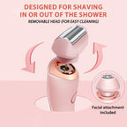 Electric Women's Body Hair Shaver and Bikini Trimmer