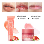 Moisturizing Lip Balm and Sleeping Mask Set