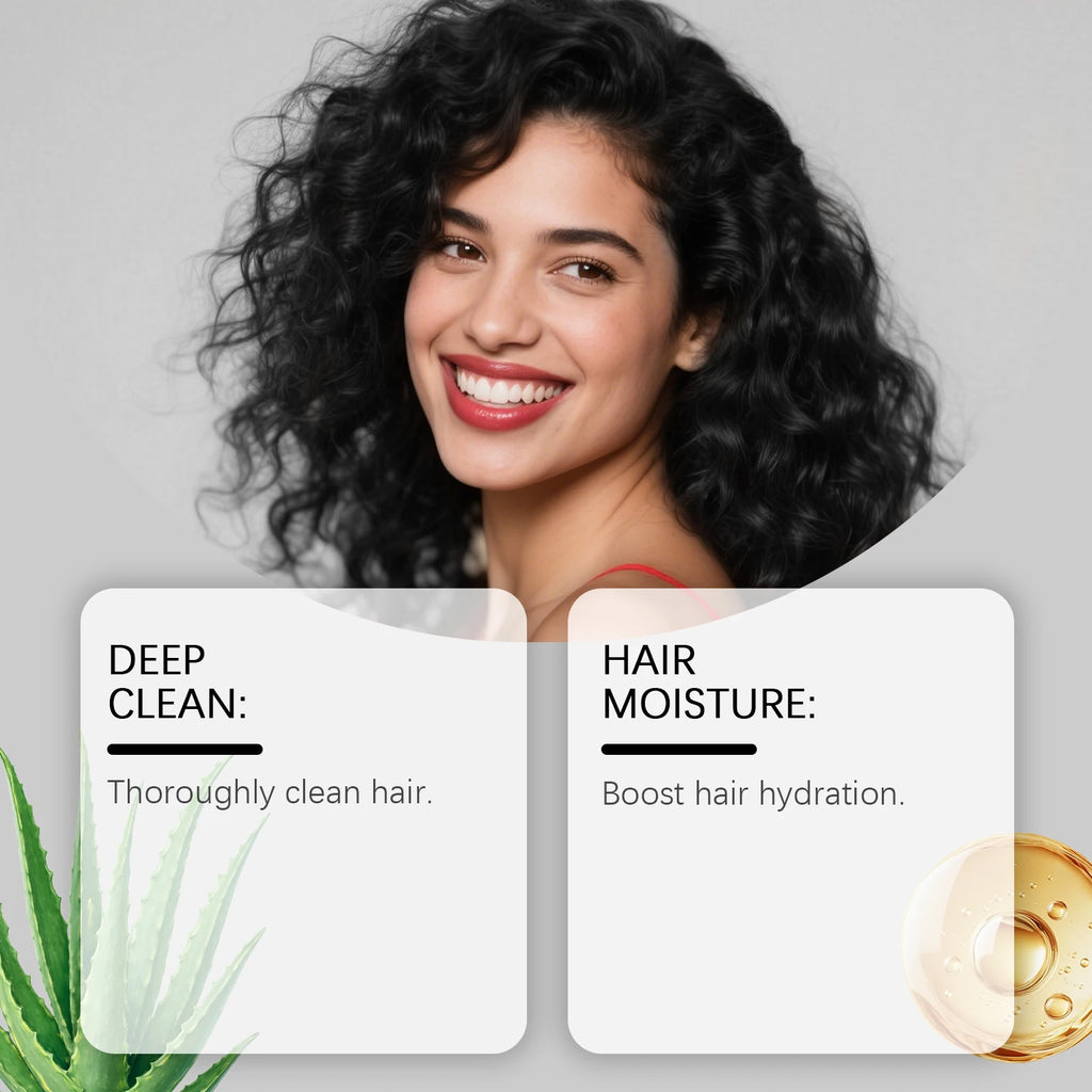 4-in-1 Black Hair Dye Shampoo for Gray Coverage