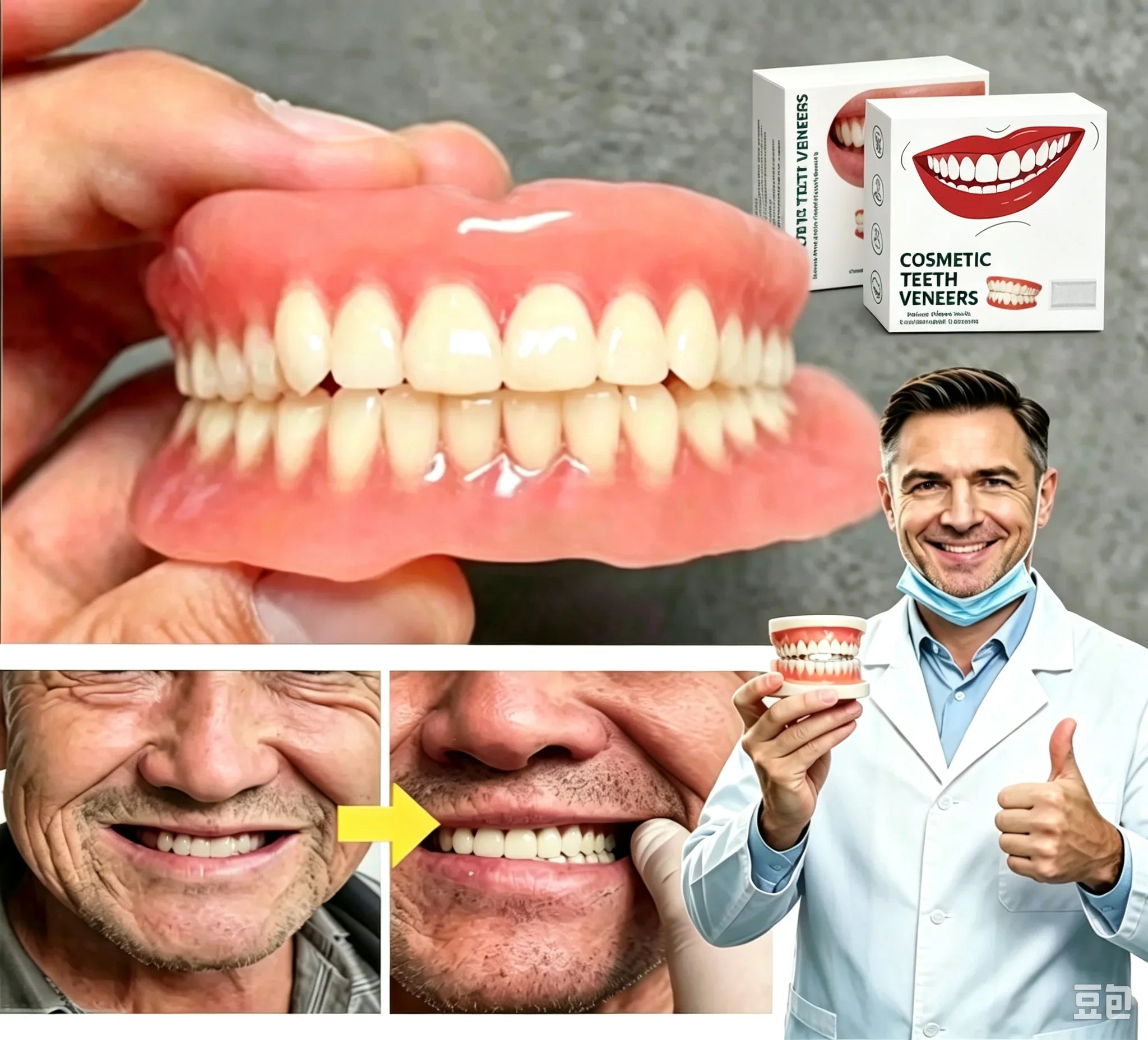Custom Fit Temporary Dentures for Instant Smile Restoration - 9