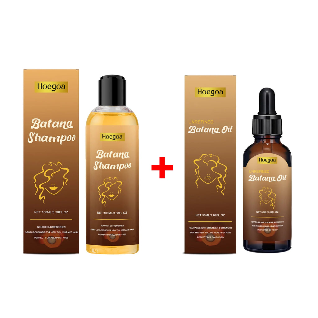 Batana Oil Hair Growth Shampoo for Scalp Treatment and Repair