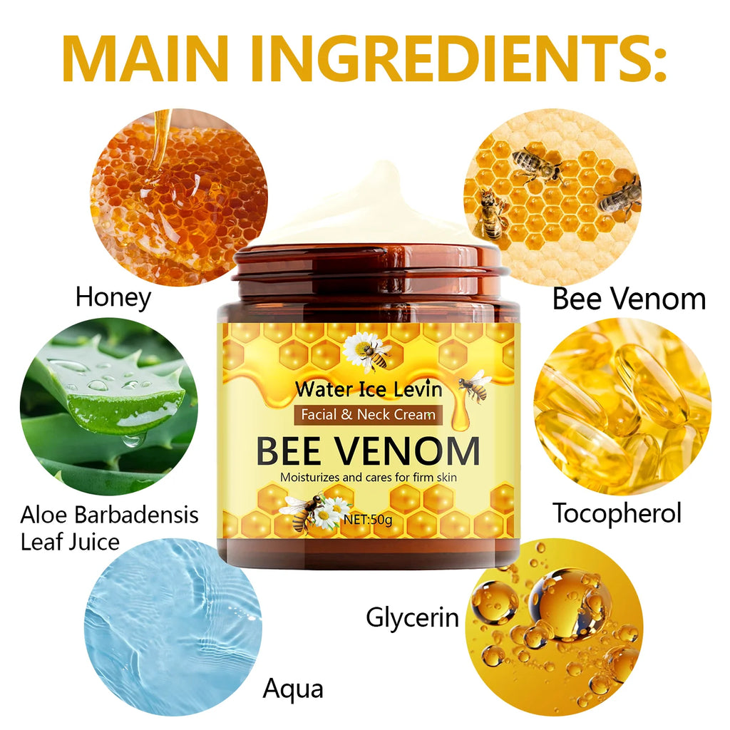 Bee Venom Face Cream Anti Aging Dark Spot Corrector and Moisturizer