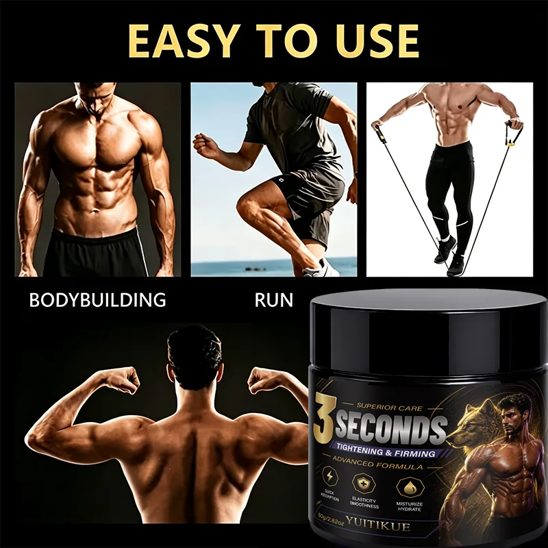 YUITIKUE Men Skin Firming Cream Body Tightening Lotion for Workout - 5