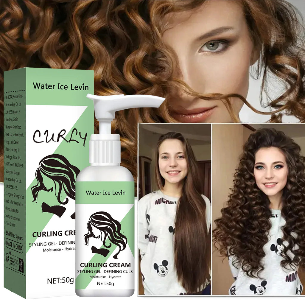 Curly Hair Elastin Moisturizing Styling Cream 50g
