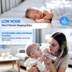 Electric Baby Nasal Aspirator with Music and Adjustable Suction