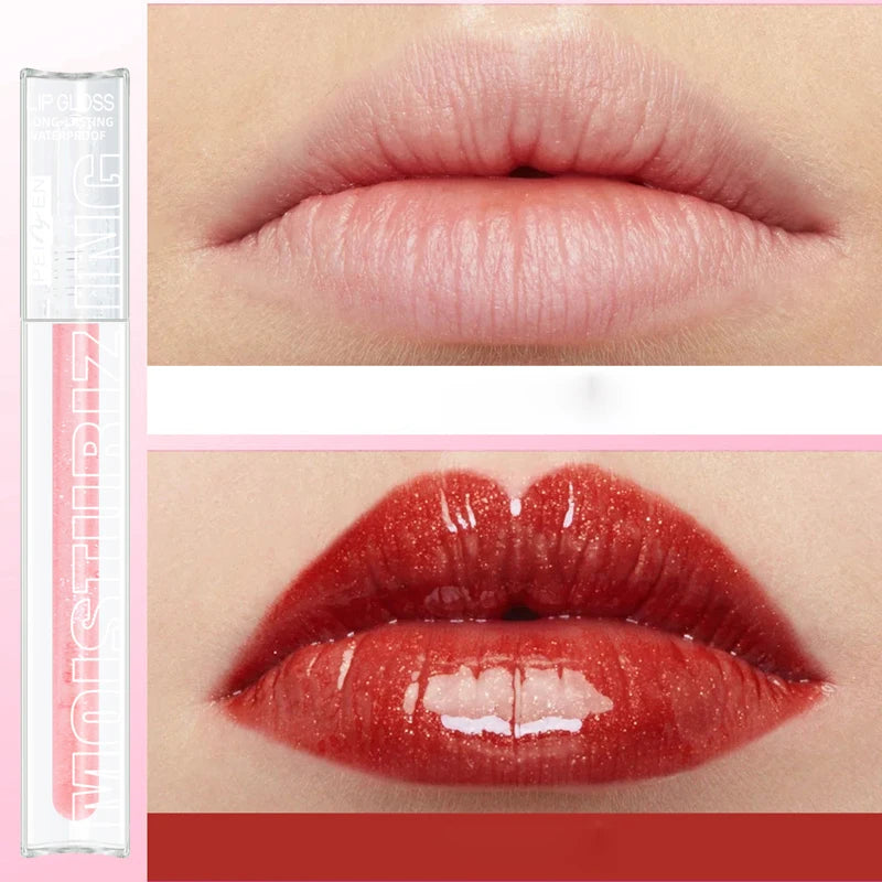 Hydrating Lip Gloss Waterproof Non-Stick Moisturizing Lip Tint - 3
