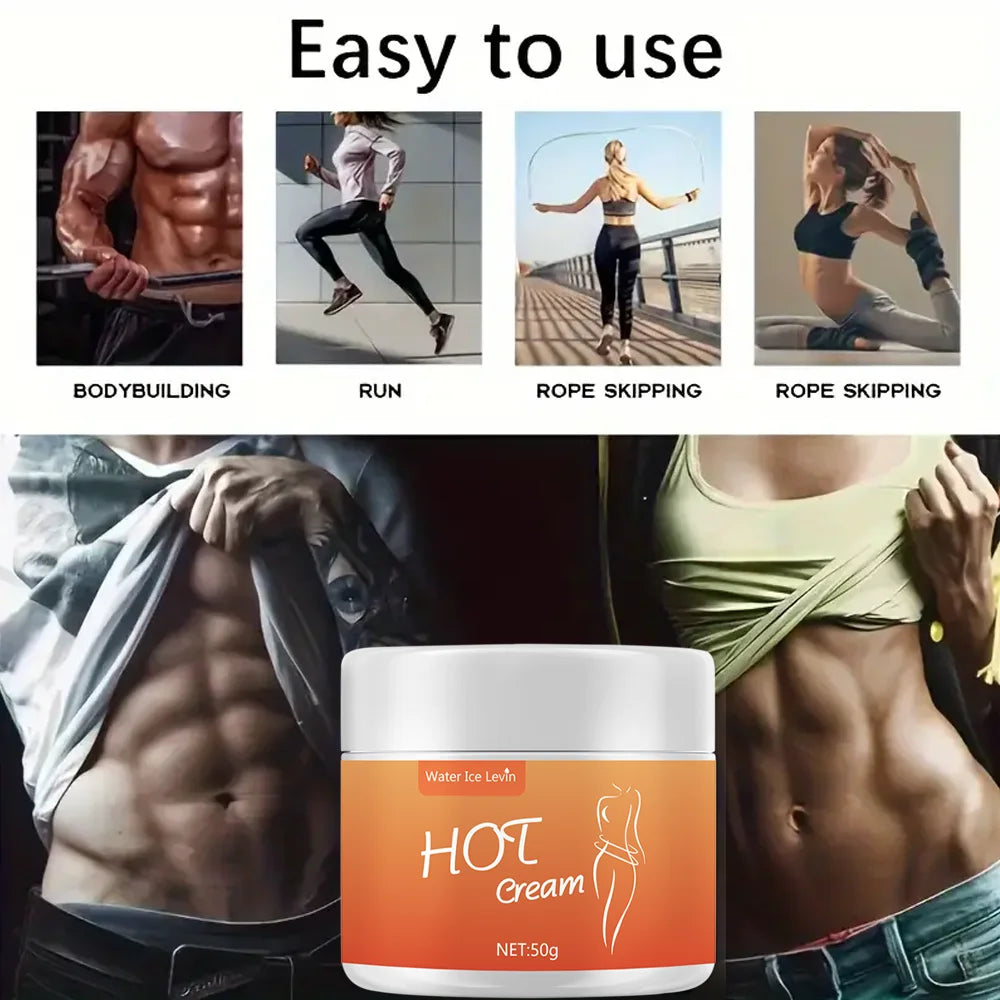 Hot Sweat Massage Cream Fitness Muscle Workout Enhancer 50g - 6