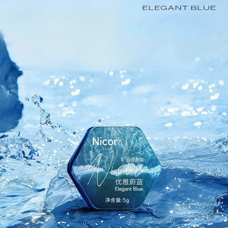 Nicor Solid Cologne Balm Long Lasting Portable Men Fragrance Perfume - 9