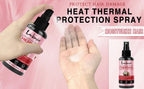 Rosemary Mint Hair Thermal Protection Spray and Nourishing Oil Set