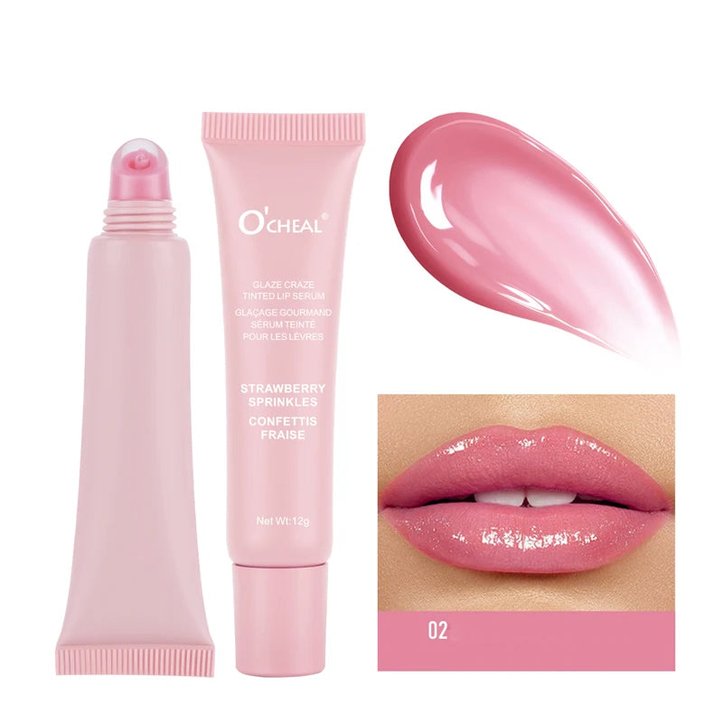 O'Cheal Glaze Tinted Lip Serum Moisturizing Gloss - 22