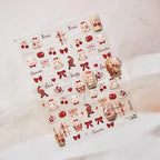 3D Christmas Cartoon Nail Art Stickers