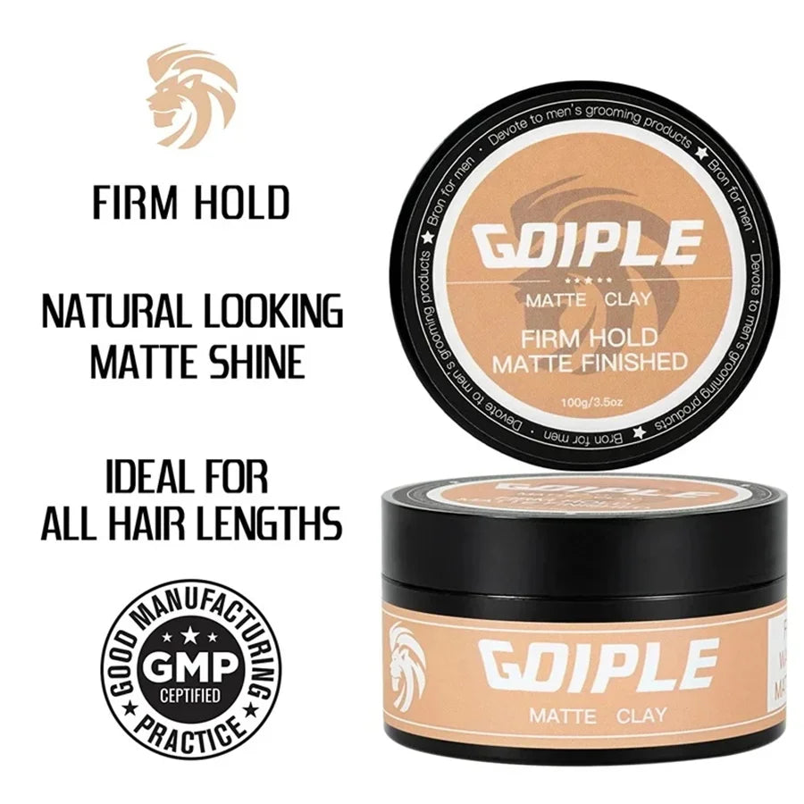 Strong Hold Matte Hair Styling Clay 100g
