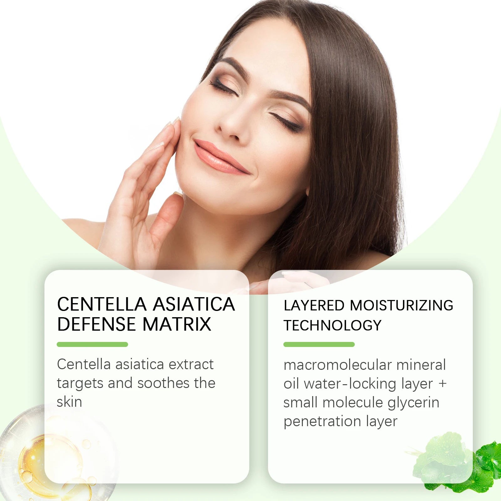 Centella Asiatica Soothing Cream for Sensitive Skin Redness Relief - 8