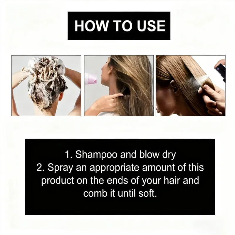 Ginger Hair Growth Spray with Keratin and Biotin 100g - 6