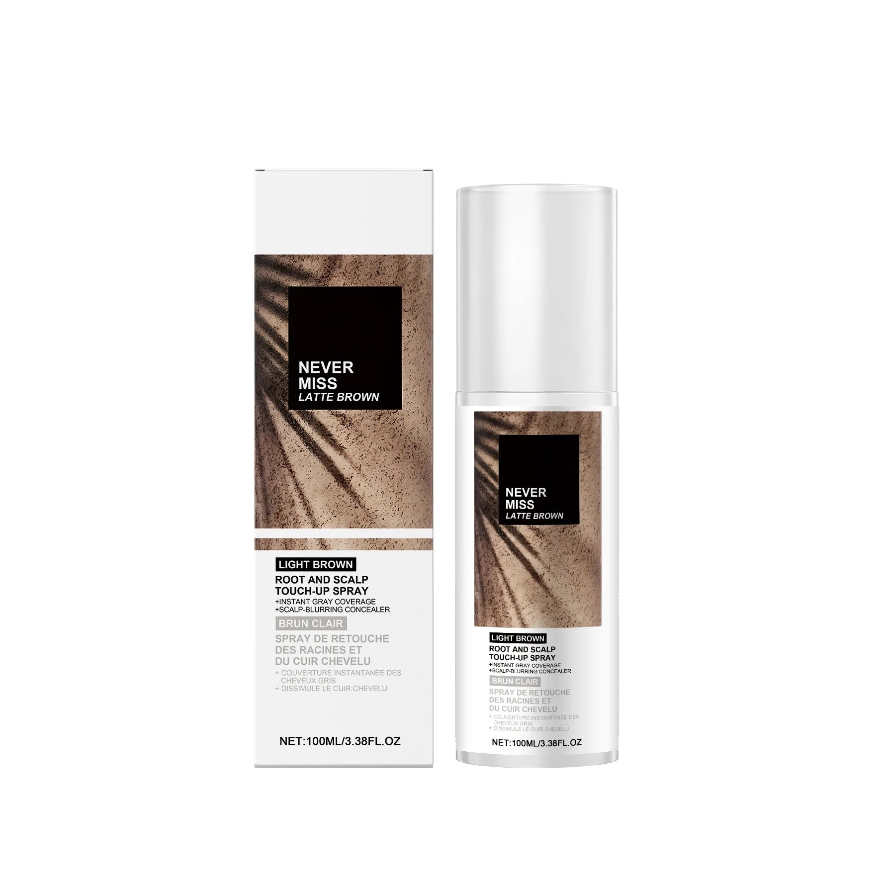 Temporary Hair Color Spray Root and Scalp Concealer 100ml